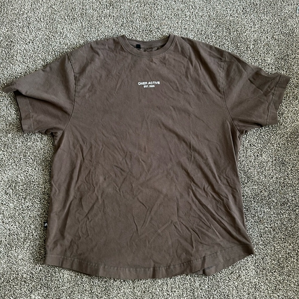 COPY - Oner Active - Oversized Tee | Deep Taupe